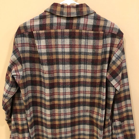 Pendleton 100% virgin wool flannel - Picture 2 of 2